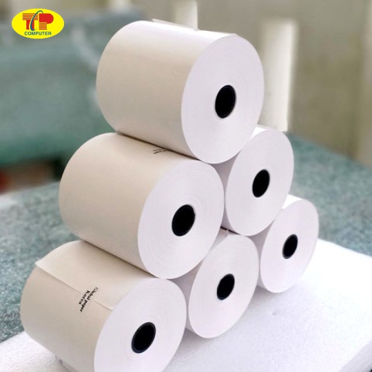 giấy in nhiệt bọc bạc loại mỏng [ k80x80 mm ]