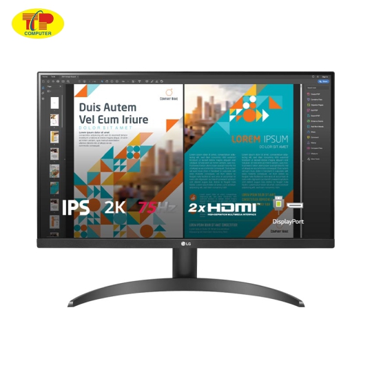 Màn hình LG 24QP500-B (23.8 inch/QHD/IPS/75Hz/5ms)