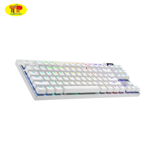 Bàn phím Gaming không dây Logitech Pro X TKL Lightspeed Màu Trắng Tactile Switch _ 920-012149