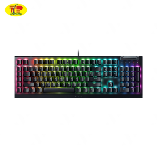 Bàn phím cơ gaming có dây Razer BlackWidow V4 X - Green Switch RZ03-04700100-R3M1
