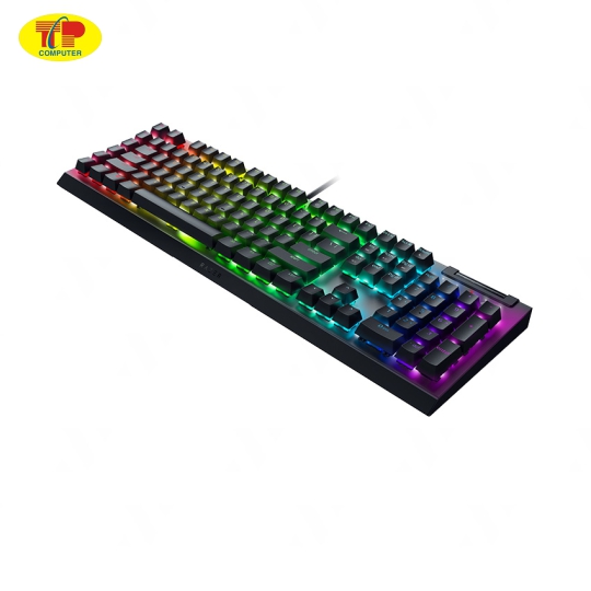 Bàn phím cơ gaming có dây Razer BlackWidow V4 X - Green Switch RZ03-04700100-R3M1