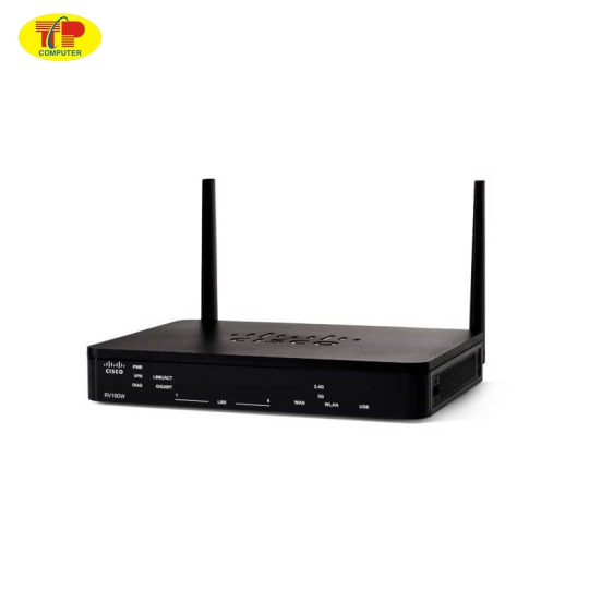 RV160W-E-K9-G5 | Router Cisco SMB 1xGE SFP WAN, 1xGE RJ-45 WAN, 4xGE RJ-45 LAN, 1xUSB 